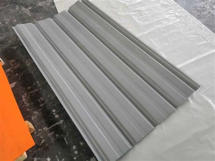 Dachblech aus Aluminium