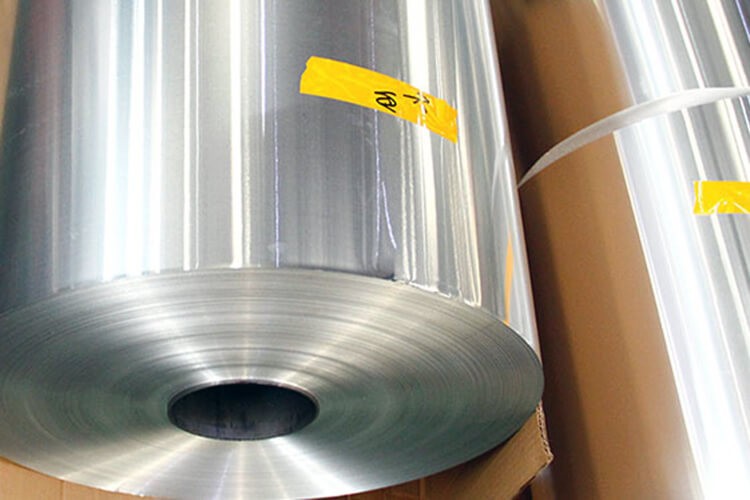 Einseitige helle Aluminiumfolie
