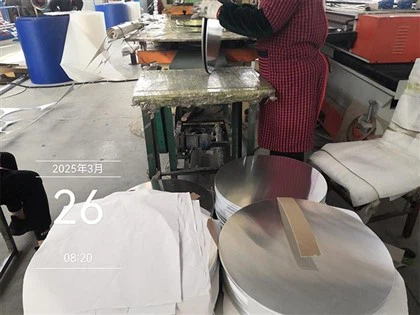 Aluminiumscheibe nach Guatemala
